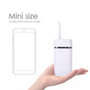 Mini Water Flosser Rechargeable Cordless Cleaner - Travel Oral Irrigator White - RnR Galore