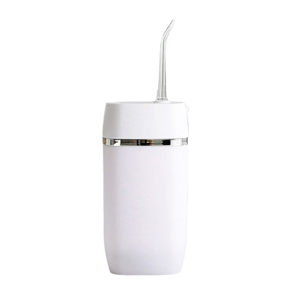 Mini Water Flosser Rechargeable Cordless Cleaner - Travel Oral Irrigator White - RnR Galore