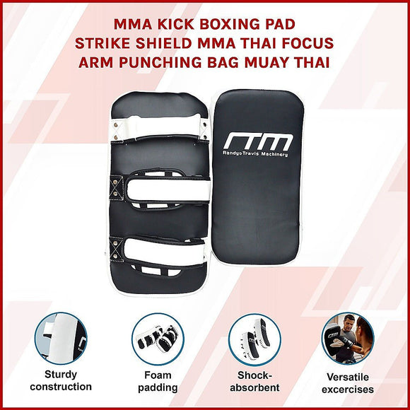 MMA Kick Boxing Pad Strike Shield – Muay Thai Focus Punching Pad Training Gear - RnR Galore