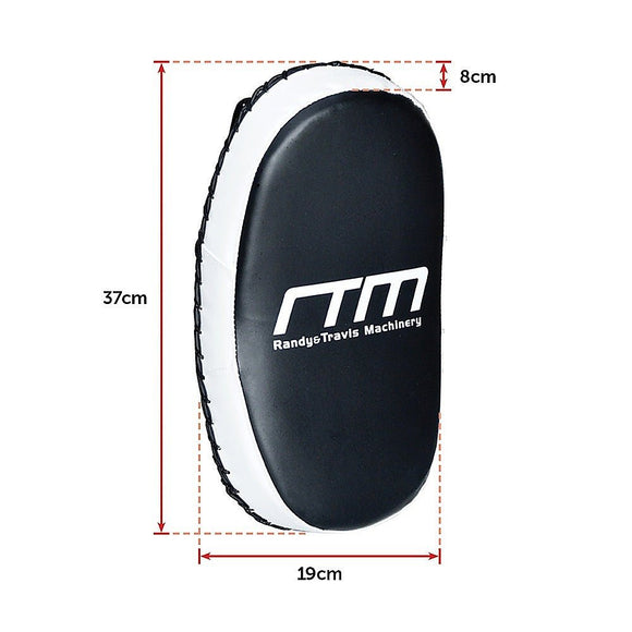 MMA Kick Boxing Pads Curved Strike Shield Muay Thai Punching Focus Pad - RnR Galore