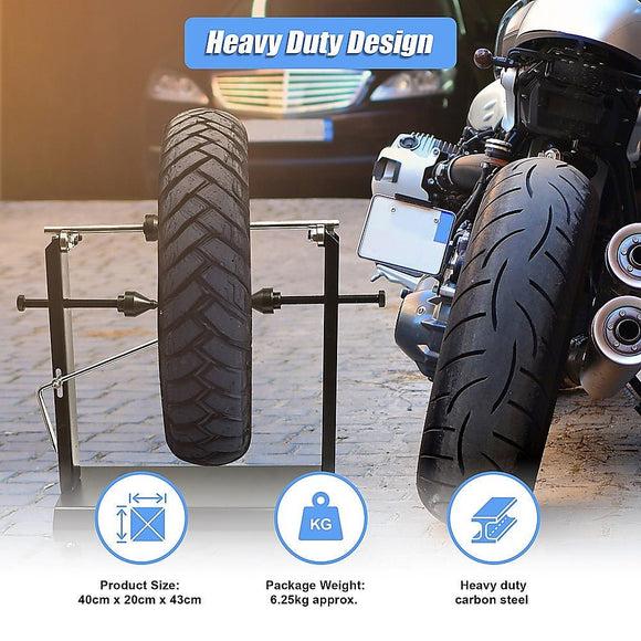Motorcycle Wheel Balancer Stand Motor Heavy Duty Carbon Steel - RnR Galore