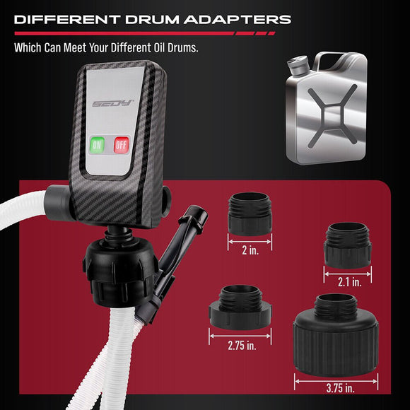 Multipurpose Fuel Transfer Pump Battery Powered Gasoline Hose Transfer Pump Au - RnR Galore