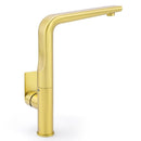 NEW ARRIVAL WELS Brushed Gold Round Kitchen Mixer Sink Tap Laundry Faucet Spout - RnR Galore