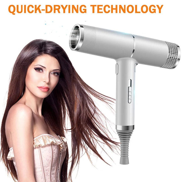 NNEOBA Strong Wind Hair Dryer with Blue Light & Anion Technology - RnR Galore