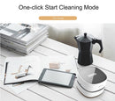 Orange Rechargeable Cordless Mini Desktop Vacuum - Portable Handheld Cleaner for Desk, Keyboard, Crumb & Dust - RnR Galore