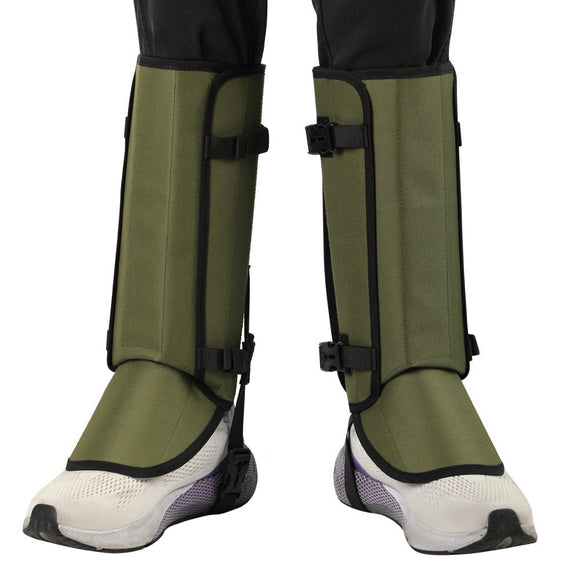 Outdoor Anti - Snake Bite Leg Guards - Hiking Camping Knee Protectors, Snow Shoe Covers, Leg Sleeves, Black - RnR Galore