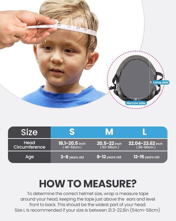 OutdoorMaster Youth & Kids Bike Helmet - Adjustable Multi - Sports Skateboard Helmet with Removable Liners for Balance Bike, Toddler Scooter, One Wheel Hoverboard - Blue pink gradient - Large - 56 - 60cm - RnR Galore