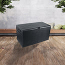 Patio Deck Box Outdoor Storage Plastic Bench Box 450 Litre - RnR Galore
