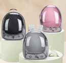 pet products Pet Space Capsule Backpack, Small Medium Cat Puppy Dog Carrier, Transparent Breathable Heat Proof, Pet Carrier for Travel Hiking Walking Camping, Grey - RnR Galore