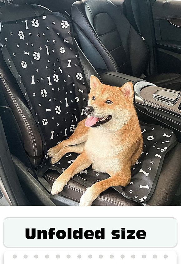 PetGrayBonePrintCarMat - RnR Galore