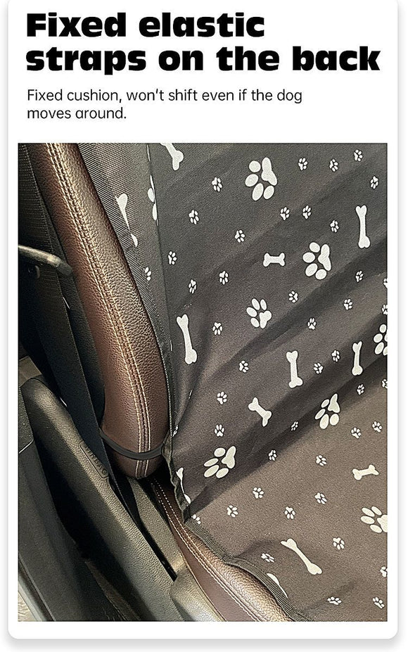 PetGrayBonePrintCarMat - RnR Galore