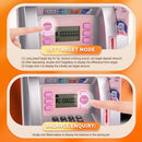 Pink Digital ATM Savings Bank for Kids - Electronic Piggy Bank with PIN & Card for Real Money - RnR Galore