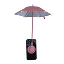Pink Magnetic Phone Umbrella Sun Shade - Clear Outdoor Screen Visor, Anti - Glare Mini Parasol for iPhone - RnR Galore