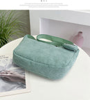 Pink Minimalist Corduroy Crossbody Bag – Large Capacity Single Shoulder & Diagonal Sling Bag in Korean Style - RnR Galore