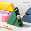 Pink Transforming Silicone Pencil Case - Stand - Up Pen Holder & Stationery Organizer - RnR Galore