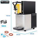 POLYCOOL 3L Single Tank Slushie Machine, Digital Control Slushy Maker - RnR Galore