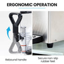 POLYCOOL 9L Triple Tank Slushie Machine, Independent Digital Control Slushy Maker - RnR Galore