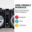 POLYCOOL 9L Triple Tank Slushie Machine, Independent Digital Control Slushy Maker - RnR Galore
