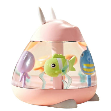 Portable USB Desk Humidifier, Silent Mini Mist Maker for Home, Travel, Office - RnR Galore