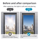 Premium 6 - Layer Dark Grey Window Film for Home/Office – Reflective One - Way Privacy, 50cm x 2m One Roll, UPF 50+ UV Block,With Full Install Tools - RnR Galore