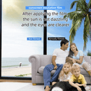 Premium 6 - Layer Diamond Blue Window Film for Home/Office – Reflective One - Way Privacy, 50cm x 2m One Roll, UPF 50+ UV Block,With Full Install Tools - RnR Galore