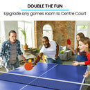 Proflex Table Tennis Table, with 4 Player Ping Pong Paddle and Pingpong Ball Pack - RnR Galore