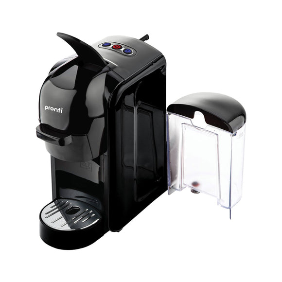 Pronti HomeMaid 3 - in - 1 Coffee Machine Multi - Capsule Pods and Ground Coffee Nespresso & Caffitaly Compatible CM - 511HM - RnR Galore
