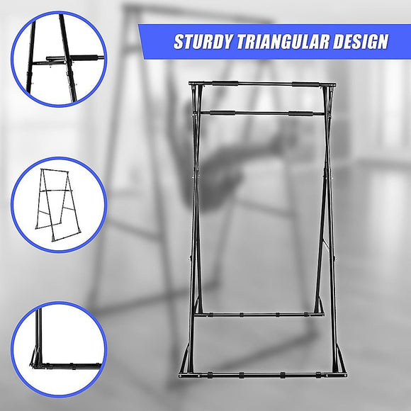 Pull - up Bar Free Standing Pull up Stand Sturdy Frame Indoor Pull Ups Machine - RnR Galore