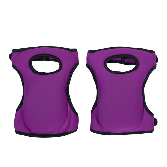 Purple Adjustable Gardening Knee Pads - Comfortable Neoprene Knee Protectors for Weeding & Outdoor Work - RnR Galore