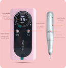Purple Professional Rechargeable Nail Drill Machine - 45000RPM Portable E - File Kit for Acrylic, Gel, Polishing & Manicure - RnR Galore