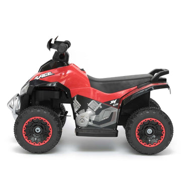 Quad Ride - on Electronic 4 Wheel ATV (Red) for Children - Up To 3km/h - RnR Galore