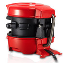 Quick & Easy Multi - Layer Sandwich & Burger Maker with Egg Cooker Plate(red) - RnR Galore