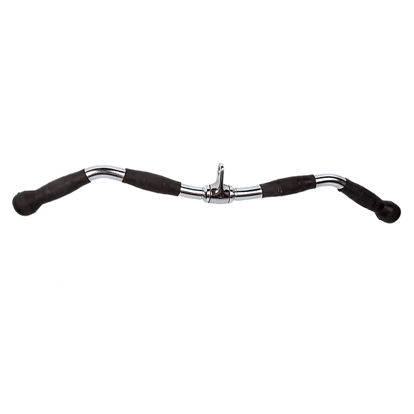 Randy & Travis Rubber - Coated Revolving Curl Row Bar Attachment for Gyms - RnR Galore