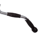 Randy & Travis Rubber - Coated Revolving Curl Row Bar Attachment for Gyms - RnR Galore