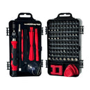 Red and Black Professional 115 - in - 1 Precision Screwdriver Set - Magnetic Repair Tool Kit for PC, Laptop, Phone & Electronics - RnR Galore