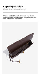 Retro Woven Baguette Handbag for Women Suede Texture PU Leather Shoulder Crossbody Bag Elegant Evening Clutch Warm gray - RnR Galore