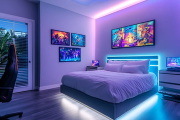 RGB+CCT LED Strip 24W/roll 785LM/roll Remote control (20PCS) - RnR Galore