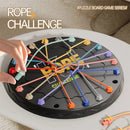 Rope Tangle Challenge Game (23x23CM) - Logic & Focus Educational Toy, Critical Thinking Puzzle for Kids & Family Interactive Fun - RnR Galore