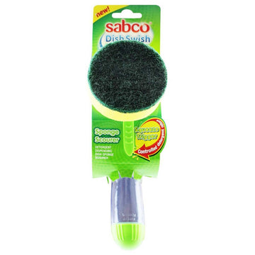 Sabco Sponge Scourer Dish Swish For Sparkling Dishes - RnR Galore