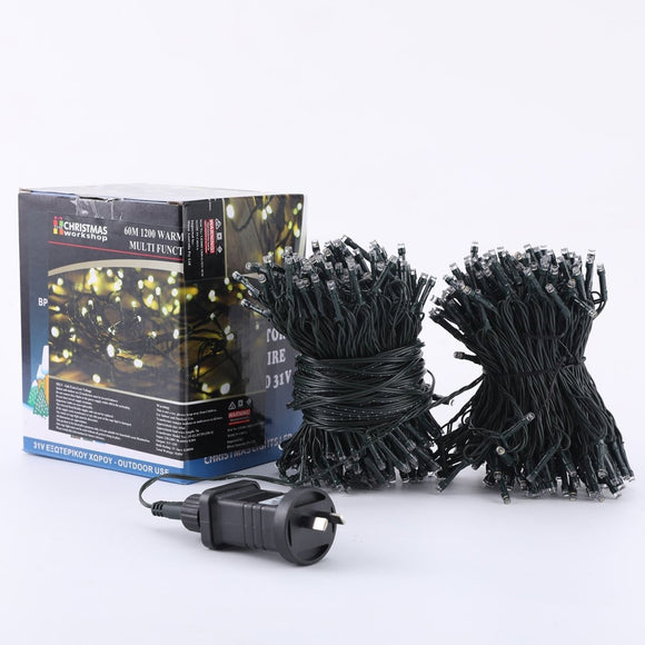 Samland 1200 Led Christmas Fairy Light Warm White - RnR Galore