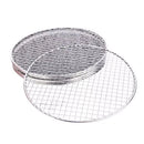 Samland 28CM BBQ Grill Mesh Fish Meat Round Net Mat Barbecue Pad for Camping - RnR Galore