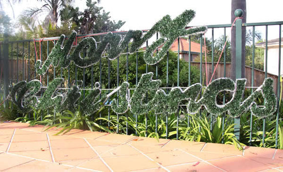 Samland 5.5m Merry Christmas Sign Led Rope Light Commercial - RnR Galore
