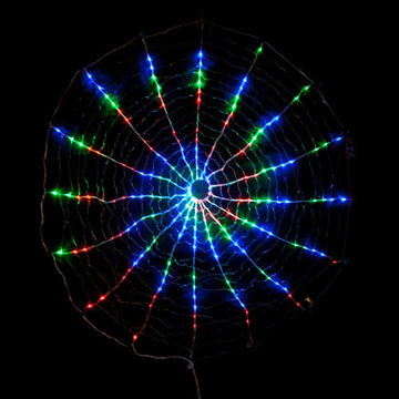 Samland Led Spiral Circle Light for Christmas Decoration Fairy Light Multi Color - 256AG - RnR Galore