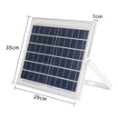 Samland Solar Flood Light Outdoor with Remote Control 60W Cold White - RnR Galore