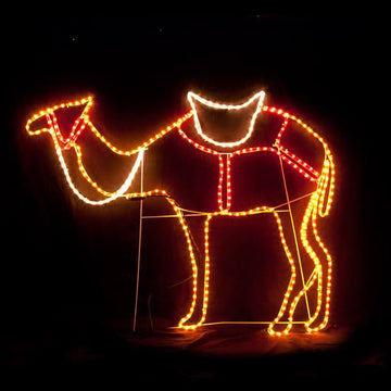 Samland Wise Men'S Camel Led Christmas Motif Rope Light Nativity - RnR Galore