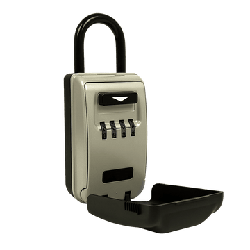 Security 4 Digit Combination Cable Lock Box With Luminous Dials - RnR Galore