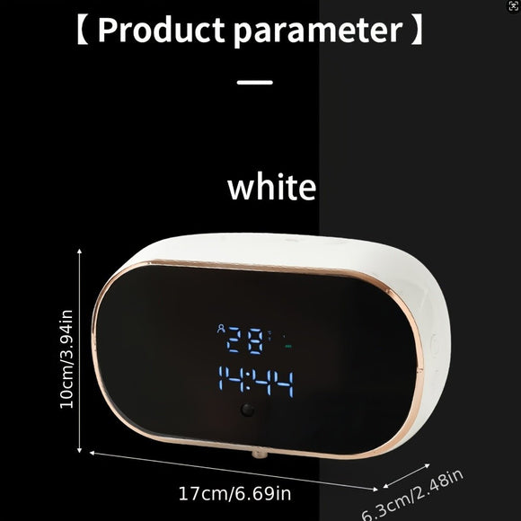 Sensor - Activated Automatic Soap Dispenser, Digital Display Screen, Type - C Charging, Upgraded Infrared Sensing, Extra - Large Battery for Extended Usage, Three - Level Foam Volume Adjustment, Ultra - Fine Foam Hand Soap Dispenser（white） - RnR Galore
