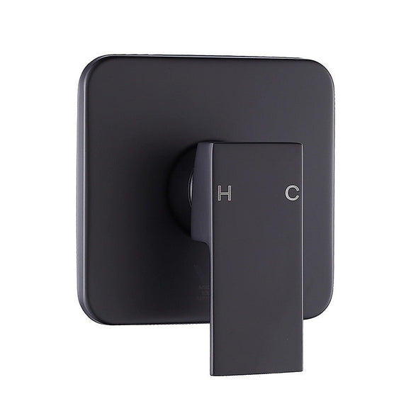 Shower Bath Mixer Tap Bathroom WATERMARK Approved - Electroplated Matte Black - RnR Galore