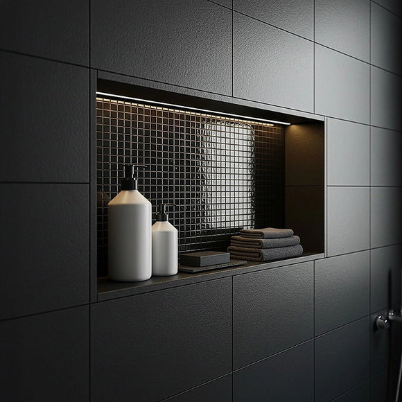 Shower Niche - 350 x 600 x 92mm Prefabricated Wall Bathroom Renovation - RnR Galore
