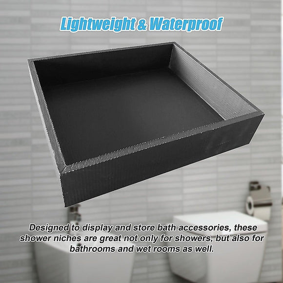 Shower Niche - 360 x 420 x 92mm Prefabricated Wall Bathroom Renovation - RnR Galore